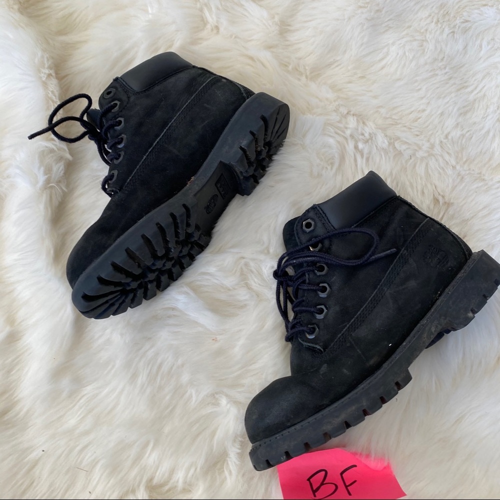 Timberland black toddler boots 12807-4530 - Picture 4 of 9